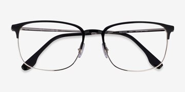 Black Silver Ray-Ban RB6494 -  Metal Eyeglasses