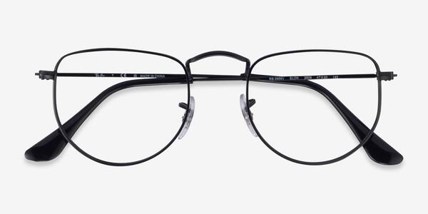 Polished Black Ray-Ban RB3958V Elon -  Métal Lunettes de vue