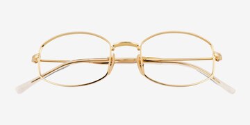Gold Ray-Ban RB6510 -  Metal Eyeglasses
