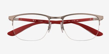 Matte Gunmetal Ray-Ban RB6513 -  Métal Lunettes de vue