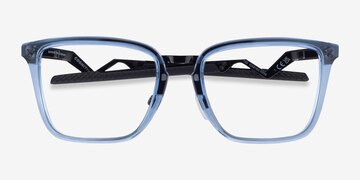 Transparent Blue Oakley Cognitive -  Titanium Eyeglasses