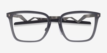 Satin Gray Oakley Cognitive -  Titanium Eyeglasses