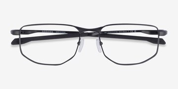 Satin Black Oakley Addams -  Metal Eyeglasses