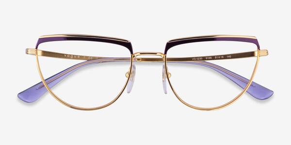 Purple Gold Vogue Eyewear VO4230 -  Metal Eyeglasses