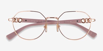Rose Gold Vogue Eyewear VO4311B -  Metal Eyeglasses