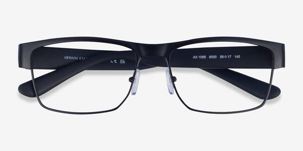 Matte Black Armani Exchange AX1065 -  Eco-friendly Eyeglasses