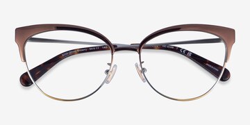 Shiny Brown Coach HC5108 -  Metal Eyeglasses