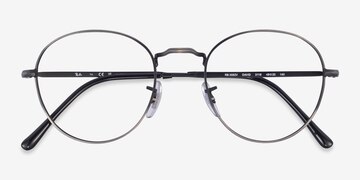 Black Bronze Gradient Ray-Ban RB3582V David -  Metal Eyeglasses