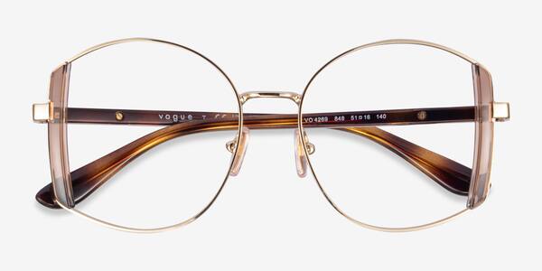 Pale Gold Brown Vogue Eyewear VO4269 -  Metal Eyeglasses