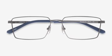 Silver ARNETTE Quadra -  Metal Eyeglasses