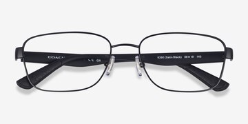 Satin Black Coach HC5122 -  Metal Eyeglasses