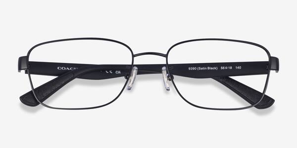 Satin Black Coach HC5122 -  Metal Eyeglasses