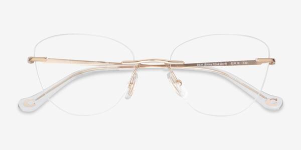 Shiny Rose Gold Coach HC5185 -  Metal Eyeglasses
