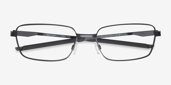 Black Oakley Foil Rq -  Metal Eyeglasses