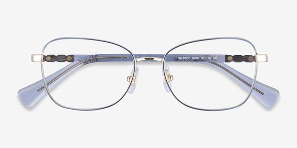 Shiny Light Blue Ralph RA6062 -  Metal Eyeglasses