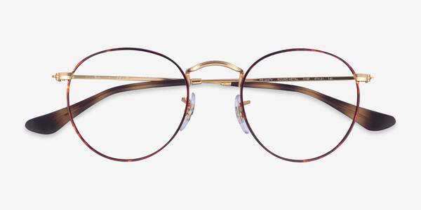 Gold Tortoise Ray-Ban RB3447V -  Metal Eyeglasses