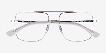 Silver Ray-Ban RB3758V -  Metal Eyeglasses