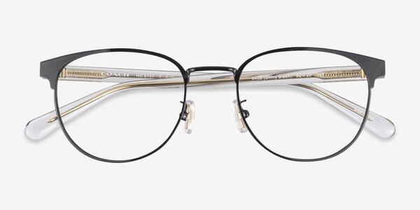 Shiny Black Coach HC5157 -  Metal Eyeglasses
