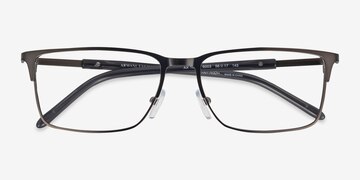 Matte Gunmetal Armani Exchange AX1073 -  Metal Eyeglasses