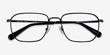 Satin Black Coach HC5171 -  Metal Eyeglasses