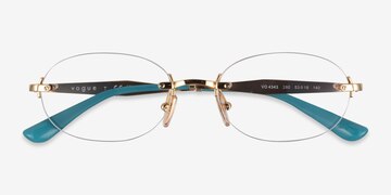 Gold Vogue Eyewear VO4343 -  Metal Eyeglasses