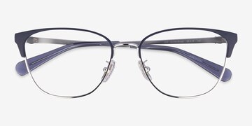 Silver Blue Coach HC5202 -  Metal Eyeglasses