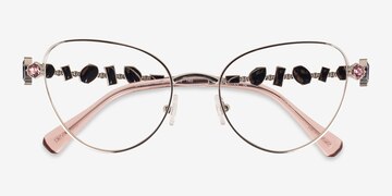 Silver Swarovski SK1024 -  Metal Eyeglasses