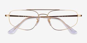 Arista Gold Ray-Ban RB6550 -  Metal Eyeglasses