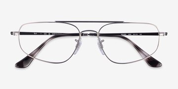 Gunmetal Ray-Ban RB6550 -  Metal Eyeglasses