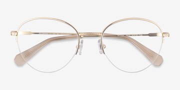 Pale Gold Swarovski SK1004 -  Metal Eyeglasses