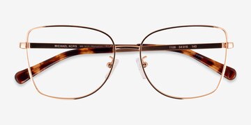 Rose Gold Michael Kors MK3035 Memphis -  Metal Eyeglasses