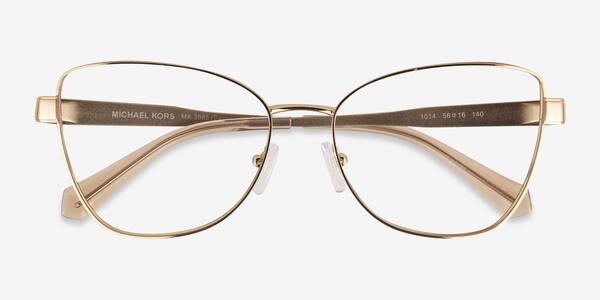 Light Gold Michael Kors MK3085 Paris -  Metal Eyeglasses