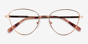 Rose Gold Michael Kors MK3070 Crested Butte -  Metal Eyeglasses