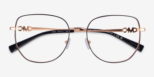 Black Shiny Michael Kors MK3062 Belleville -  Metal Eyeglasses