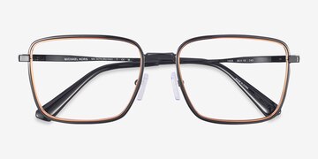 Shiny Black Michael Kors MK3079 Meribel -  Metal Eyeglasses