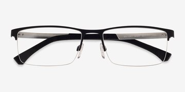 Rubber Black Emporio Armani EA1041 -  Metal Eyeglasses