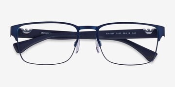 Matte Blue Emporio Armani EA1027 -  Metal Eyeglasses