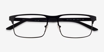 Matte Black Emporio Armani EA1170 -  Metal Eyeglasses