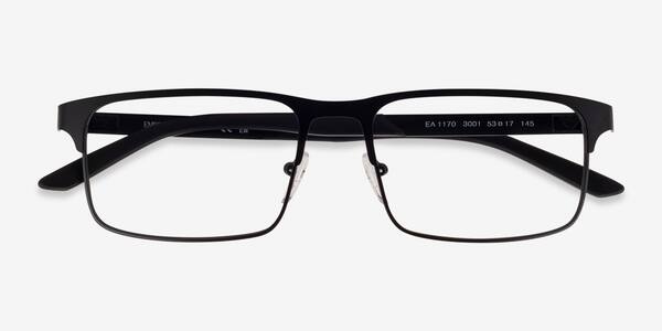 Matte Black Emporio Armani EA1170 -  Metal Eyeglasses