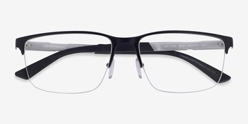 Matte Black Emporio Armani EA1164 -  Metal Eyeglasses