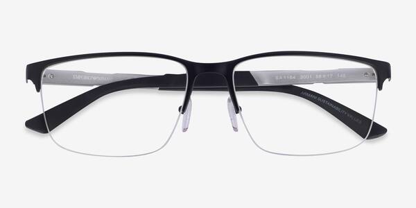 Matte Black Emporio Armani EA1164 -  Metal Eyeglasses
