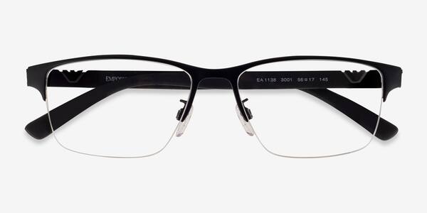 Matte Black Emporio Armani EA1138 -  Metal Eyeglasses