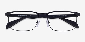 Matte Black Emporio Armani EA1149 -  Metal Eyeglasses