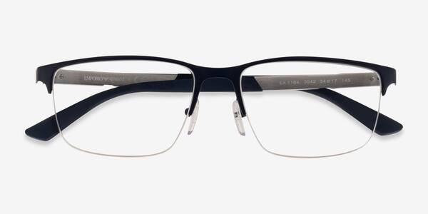 Matte Blue Emporio Armani EA1164 -  Metal Eyeglasses