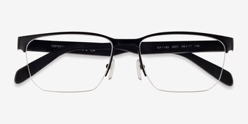 Matte Black Emporio Armani EA1162 -  Metal Eyeglasses