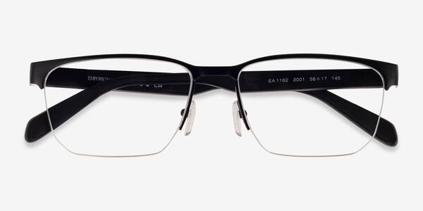 Matte Black Emporio Armani EA1162 -  Metal Eyeglasses