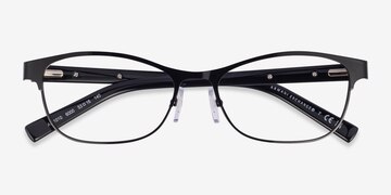 Shiny Black Armani Exchange AX1010 -  Metal Eyeglasses