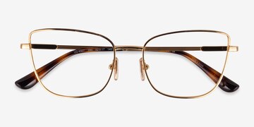 Gold Top Havana Vogue Eyewear VO4307 -  Metal Eyeglasses