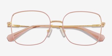 Gold Swarovski SK1041 -  Metal Eyeglasses
