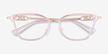 Pink Transparent Michael Kors MK3102 Myrtle Beach -  Metal Eyeglasses